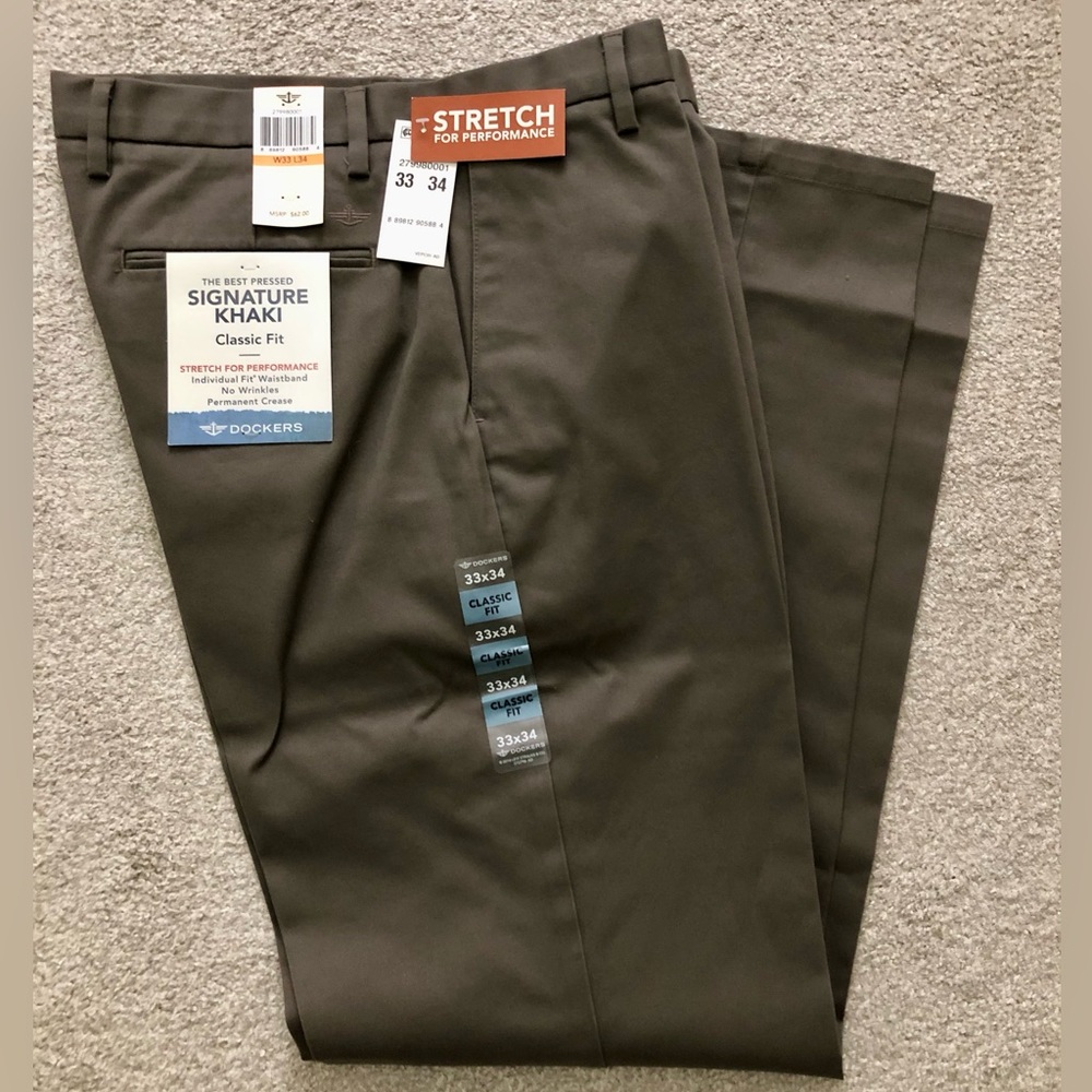 Men’s Signature khaki Pants